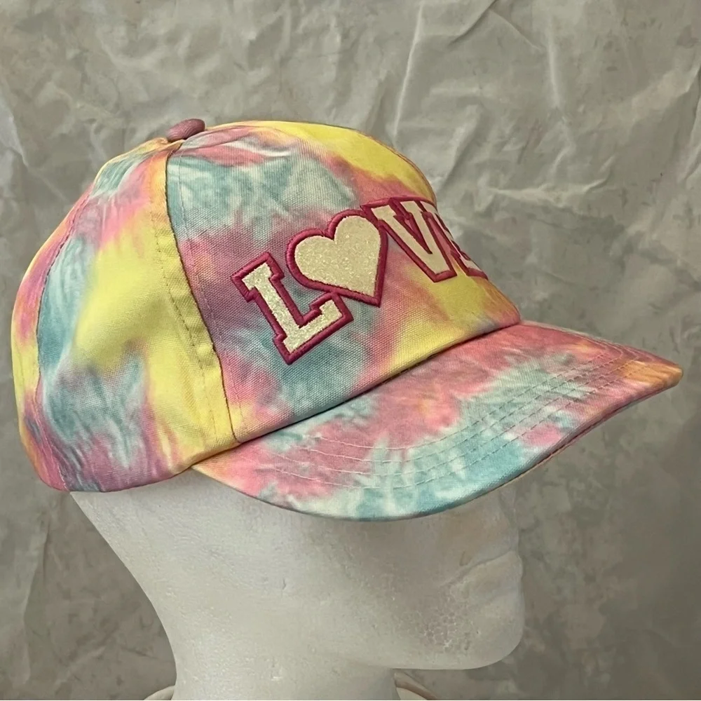 Capellli of New York Tie-Dyed Adjustable Love Cap